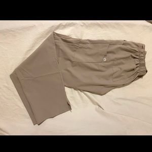WonderWink 123 Khaki Scrub Pants Medium
